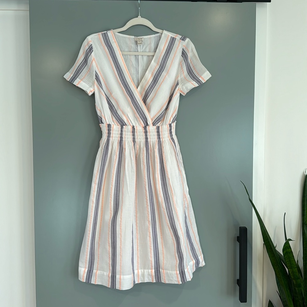 JCrew Striped Dress